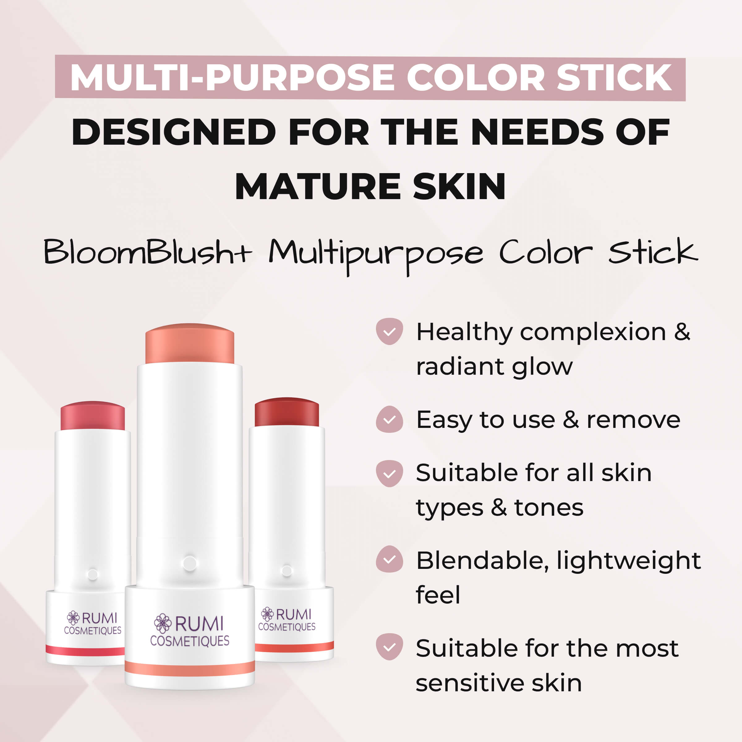 BloomBlush+ Multipurpose Color Stick